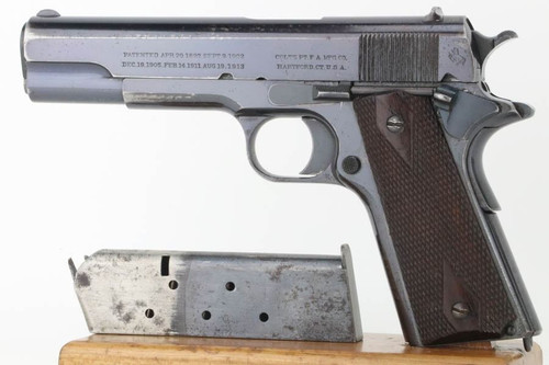 Colt Government Model - Owned by Distinguished WWI Captain Plantagenet MacCarthy - 1