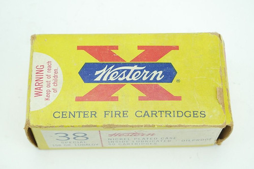 Vintage Western .38 Special Ammo - 1