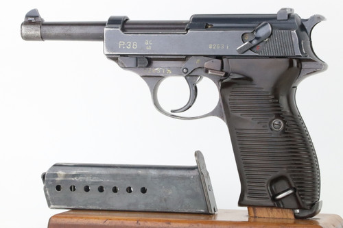 AC 41 second variation Walther P.38 pistol - left side with magazine