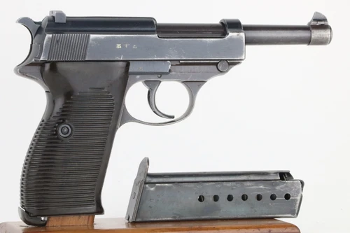 AC 41 second variation Walther P.38 pistol - right side with magazine