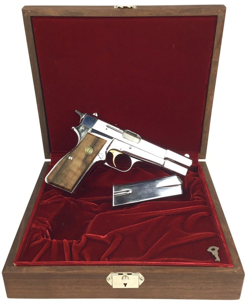 Belgian Browning Centennial Hi-Power Semi-Automatic Pistol Not Nazi Post WWII - 1
