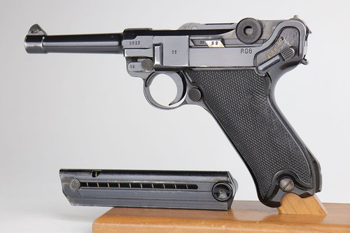 Excellent Black Widow Mauser Luger - 1