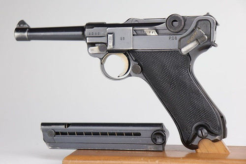 Rare Commercial Mauser Banner Luger - 1942 Mfg - 1