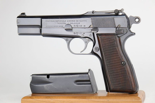 Early FN Browning High Power - Belgian Military - 1