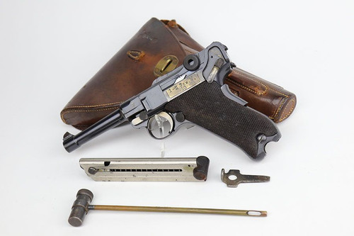 Rare 1906 Vickers Luger Rig - Dutch Contract - 1