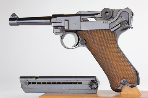 Rare, Beautiful Mauser Luger - Ku Marked - 1