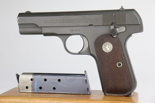 Rare, Excellent Colt Model 1908 - US Property Marked - 1