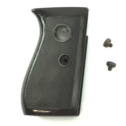 CZ 27 Wartime One Piece Grip and Screw 7.65mm Czech Pistol part WWII - 1