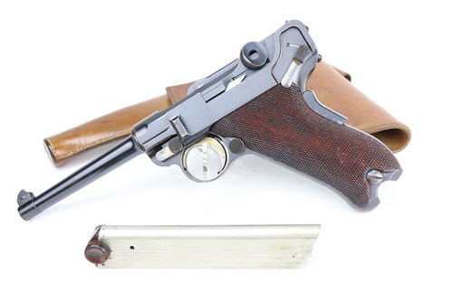 Rare, Documented American Eagle Army Test Luger Rig - 1