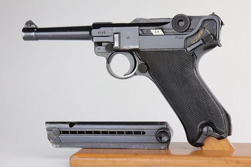Excellent Black Widow Mauser Luger - 1