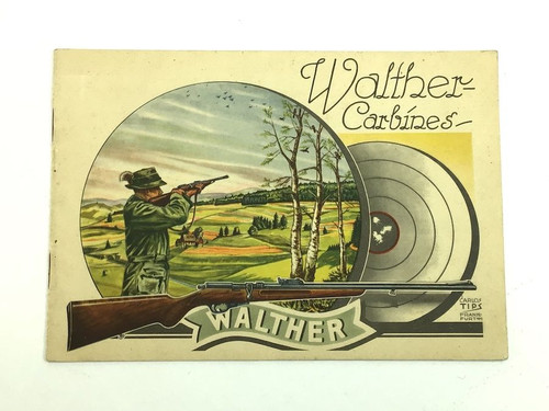 RARE - Walther Carbines Catalog / Manual - 1