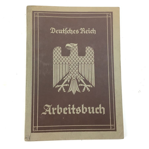 Nazi Workbook - Arbeitsbuch WWII WW2 - 1