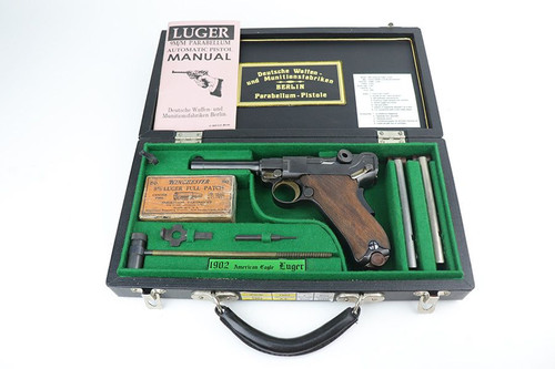 Rare 1902 DWM Luger Assembly - Fat Barrel - 1