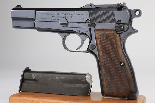 Scarce Nazi FN Browning High Power - Tangent Sight - 1