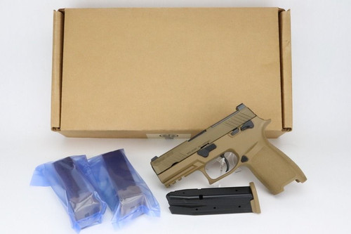 Three Consecutively Numbered, Boxed & Sealed Sig Sauer M18's - Military Overrun - 1