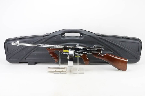 ANIB Auto Ordnance 1927 A1 "Chicago Typewriter" Thompson - Chrome Plated - 1