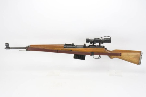 Excellent Berlin Lubecker (qve) K.43 w/ ZF.4 Scope - 1945 mfg - 1