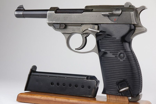 Rare, Excellent Nazi Mauser P.38 - SVW 45 - 1