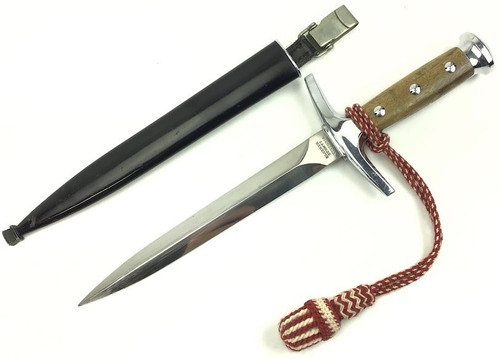 Swiss Army Model 43 Officer's Dagger & Scabbard WWII Era Not Nazi - 1