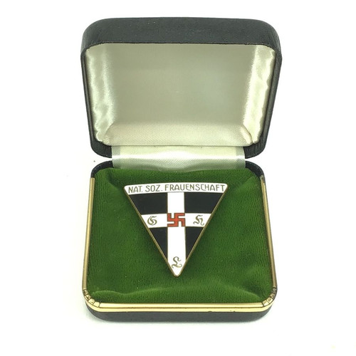 National Socialist Women's League Badge Nazi Medal WWII Era - 1