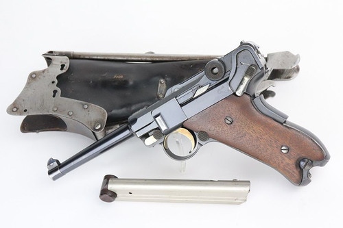 1906 DWM American Eagle Luger - Ideal Stock & Grips - 1