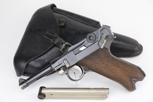 Rare 1914 Erfurt Luger - Death's Head Marking - 1
