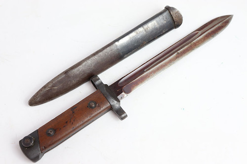 WWII Italian M1938 Carcano Bayonet with Scabbard – L. Franchi - photo 2 of 11