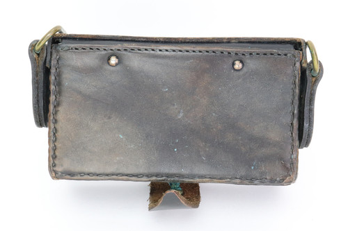 Italian Carabinieri Leather Ammo Pouch - photo 2 of 6