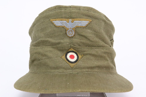 Rare German M40 Tropical Cap - photo 2 of 6