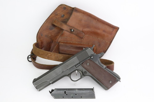 SOLD - Excellent 1944 Remington Rand 1911A1 Rig