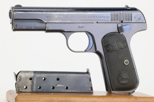 Extremely Early Colt Model 1903 Pocket Hammerless - With Colt Factory Letter - photo 1 of 13