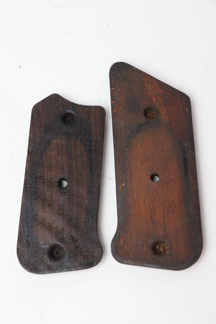 Original German WWII MP44 Wooden Grips - photo 2 of 4