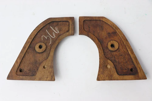 Original Colt Single Action Army Walnut Grips - Likely 3rd Generation - photo 2 of 6