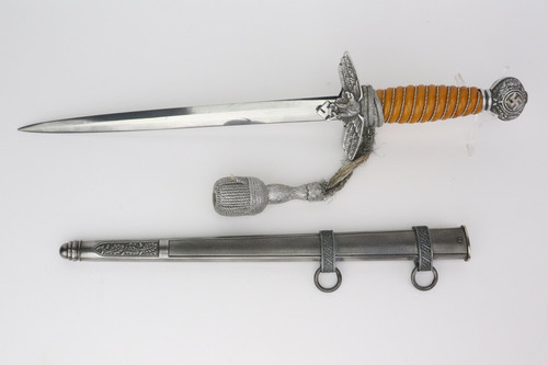 SOLD - German 2nd Model Luftwaffe Dagger w/ Portepee