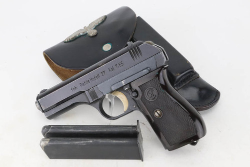 SOLD - Clean Czech Cz 27 Rig - German Army Marked