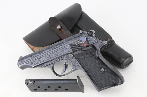 Gorgeous Engraved Walther PP - 1945 mfg - photo 1 of 14