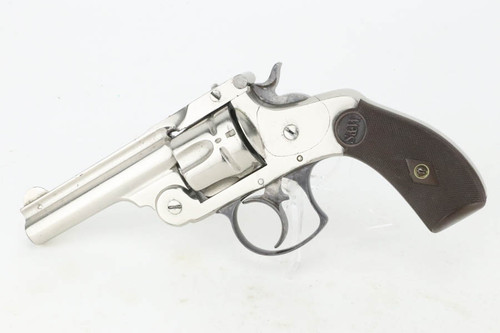 Nickeled Smith & Wesson DA Top-Break Revolver - .38 S&W - photo 1 of 7