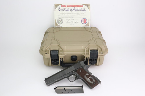 Nice Ithaca 1911A1 w/ Remington Slide - 1944 mfg - photo 1 of 19
