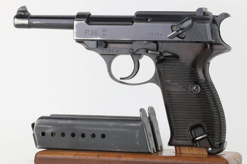 Second-Variation AC 41 Walther P.38 Rig - Two Matching Magazines