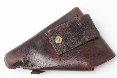 SOLD - Unmarked 7.56mm Holster - Modified Closure Strap SOLD - Unmarked 7.56mm Holster - Modified Closure Strap