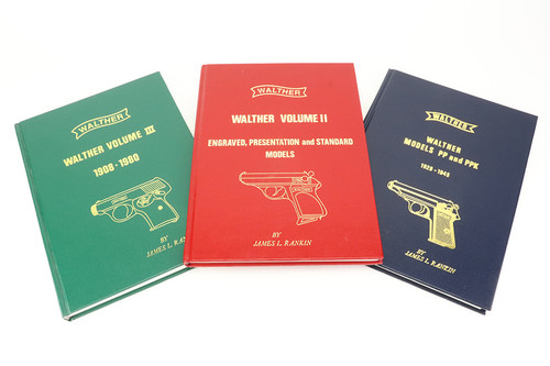 SOLD - "Walther Models PP and PPK 3 vol set" Book