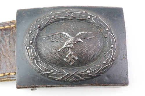 SOLD - Luftwaffe Enlisted Buckle (Field Gray) with tab