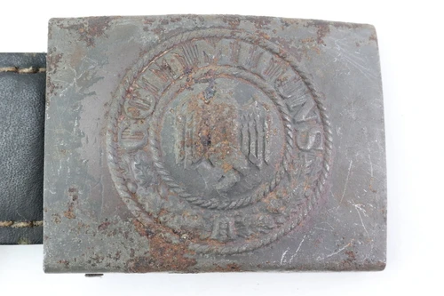 Heer Enlisted Buckle ESL 1941 with tab - view 2