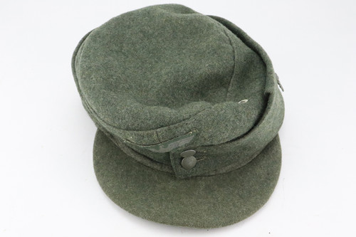 SOLD - Nice German Army M43 Cap with Jager Emblem
