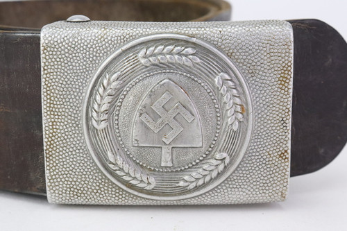 RAD Enlisted Buckle marked "LGS 36" with Belt - photo 2 of 4