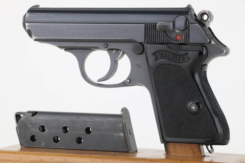 Excellent Walther PPK - Police Eagle/C With Black Grip