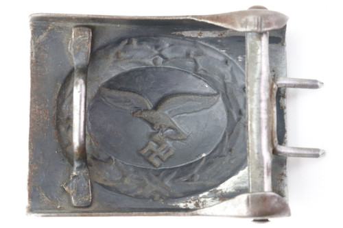 SOLD - Luftwaffe Enlisted Belt Buckle (Field Gray) SOLD - Luftwaffe Enlisted Belt Buckle (Field Gray)