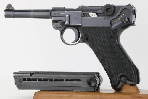 Scarce BYF 41 "Black Widow" Mauser Luger Rig - Eagle 135 Proofs - photo 2 of 22