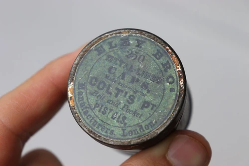 Eley Bros. metal-lined percussion caps - 41 Caps - photo 2 of 2