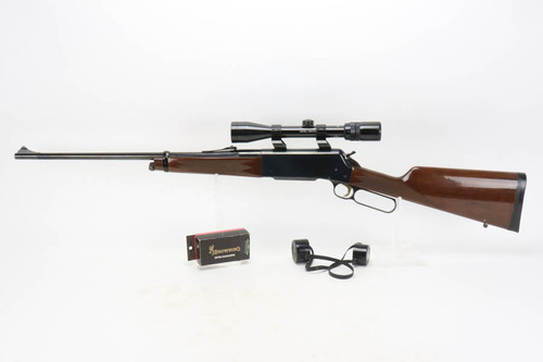 Minty, Scoped Browning 81L BLR Lever Action Rifle - .30-06